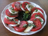 Romaine Caprese Salad