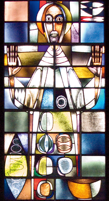 Stained glass window